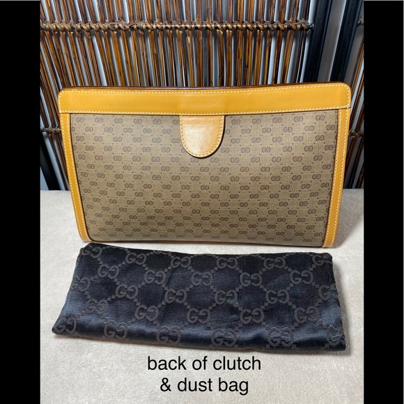 Gucci bag, Gucci Supreme, Gucci Clutch, Pristine Condition, Classy Clutch - Picture 12 of 16